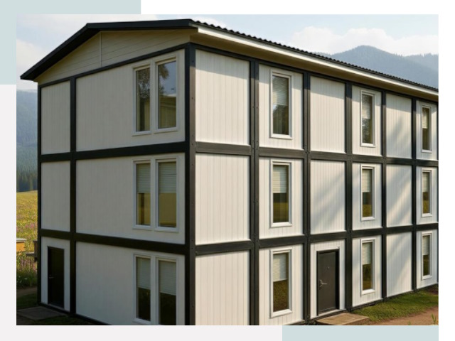 Модульные общежития в Кондопоге