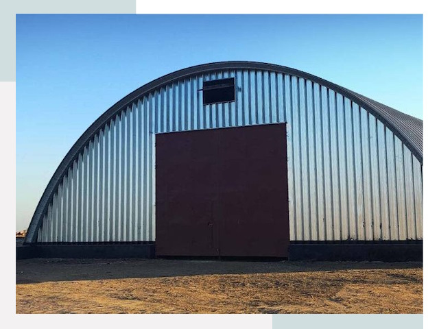 Арочные ангары в Кондопоге