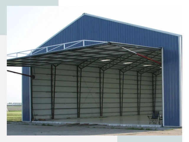 Прямо стенные ангары в Кондопоге