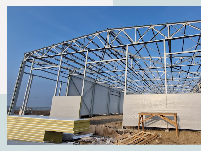 Утепленные ангары в Кондопога от 609 руб. за м²