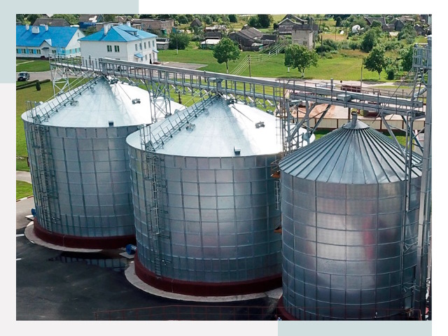 Металлические силосы в Кондопоге