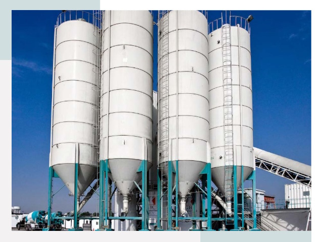 Строительство цементных силосов в Кондопоге