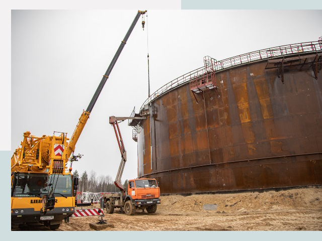 Монтаж резервуаров в Кондопоге от 609 руб. за м³