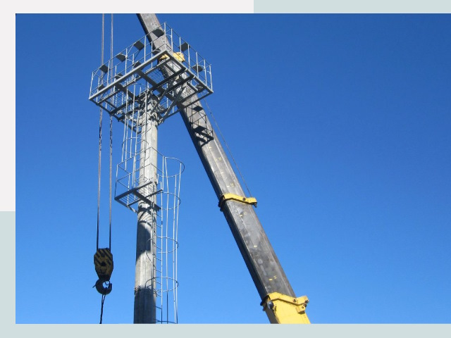 Монтаж осветительных мачт в Кондопога от 609 руб.