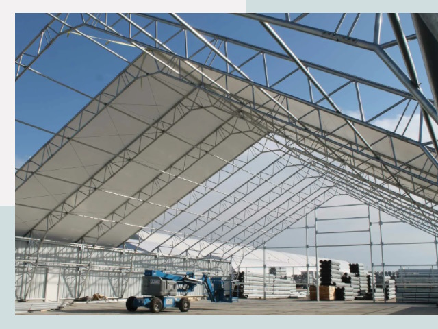 Каркасно-тентовые сооружения от СтальСтрой-Кнп по цене 609 руб.