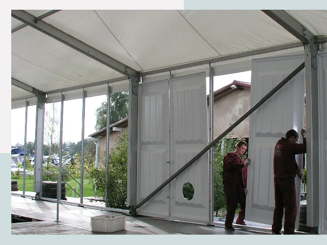 Быстро сборные шатры в Кондопога от 609 руб. за м²