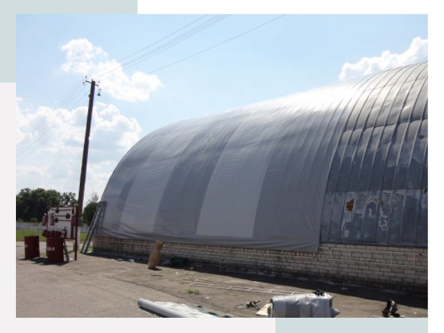 Ремонт ангаров в Кондопоге