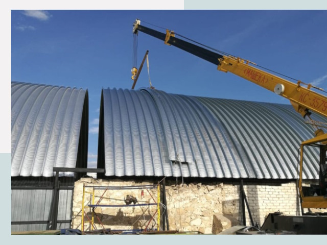 Реконструкция ангаров в Кондопоге от 609 руб.