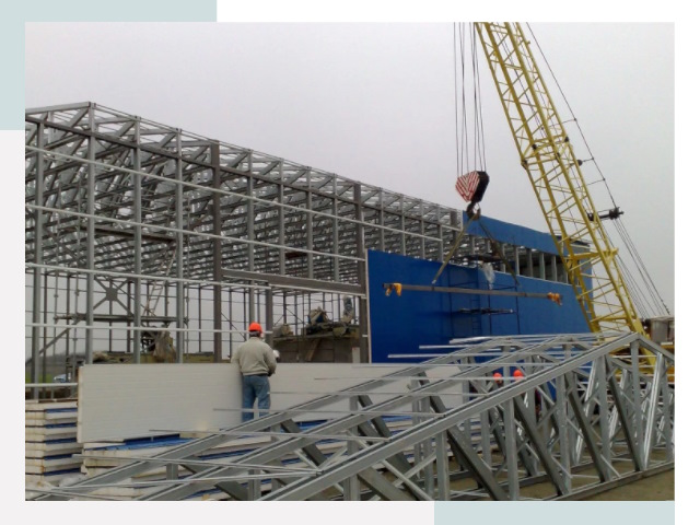 Монтаж ангаров в Кондопоге